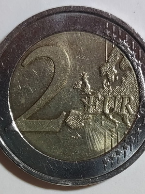 Αυστρία 2€ 2017 ευρώ νόμισμα μεταχειρισμένο, σχέδιο Bertha von Suttner