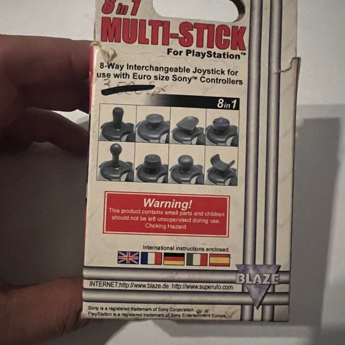 Multi Stick for PlayStation (PS1) controller sealed, new