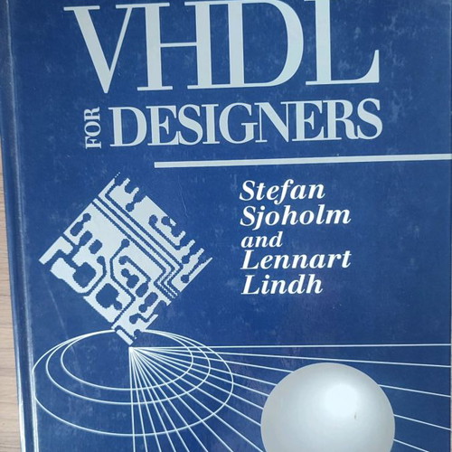 VHDL for designers in excellent condition unused