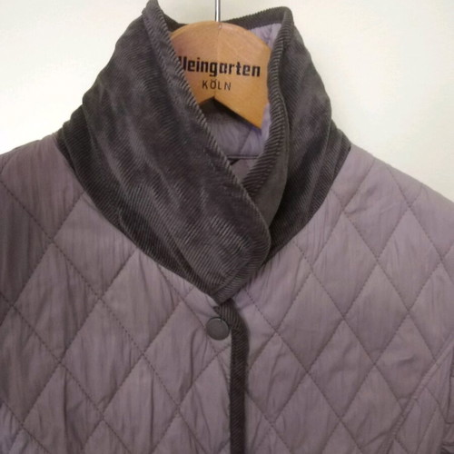 Mariposa quilted jacket size 38 like new, beige brown