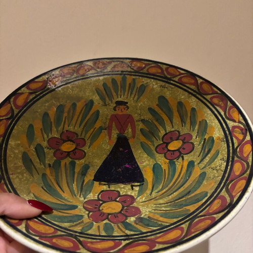 Ceramic platter used, rare
