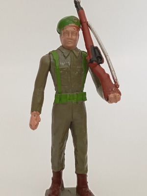 Στρατιωτάκι "ΑΘΗΝΆ" Πρασινοσκούφης μεταχειρισμένο