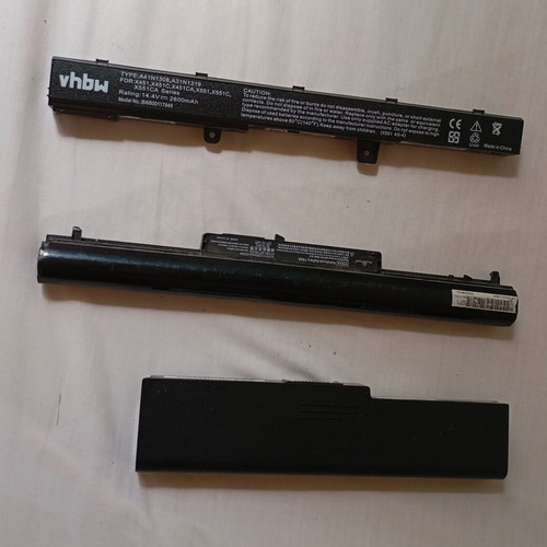 Laptop batteries used compatible with ASUS, Dell, HP models