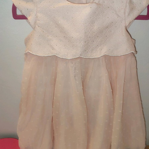 Children's dress like new, soft pink, 18-24 months