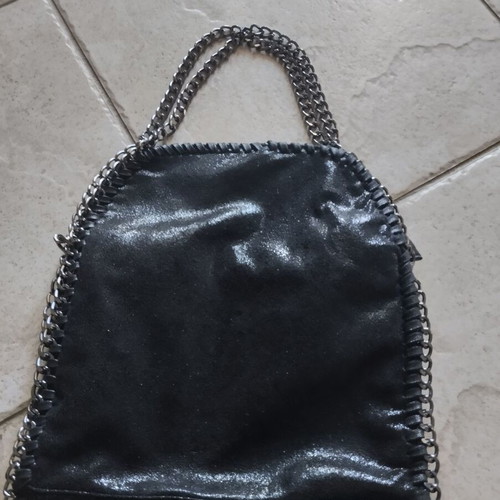 Shoulder and hand bag new, black 25x27