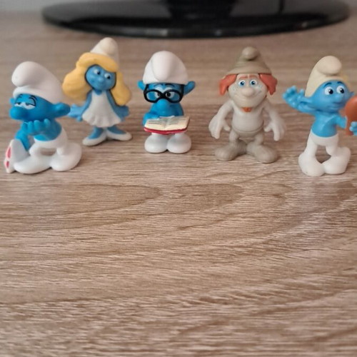 Smurfs used 2010-13, all together