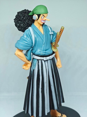 Usopp collectible figure Wano Country version 17cm like new