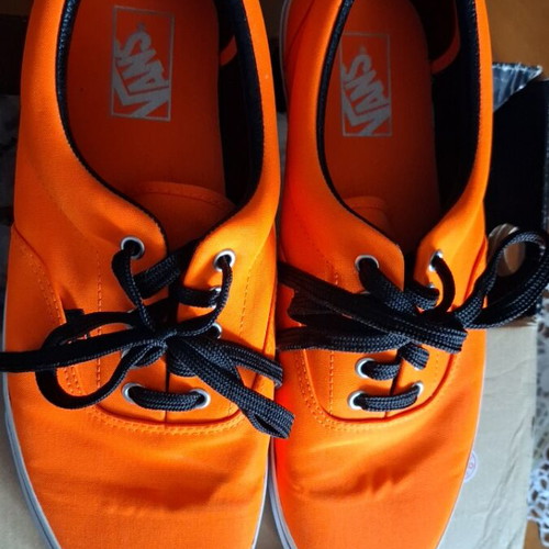 Vans sneakers πορτοκαλί σαν καινούργια, νούμερο 46
