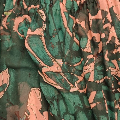 Billy Sabbado maxi dress like new, size M, green and pink