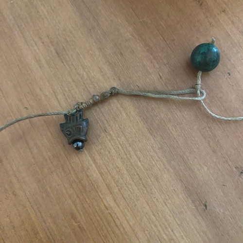 Necklace with coral