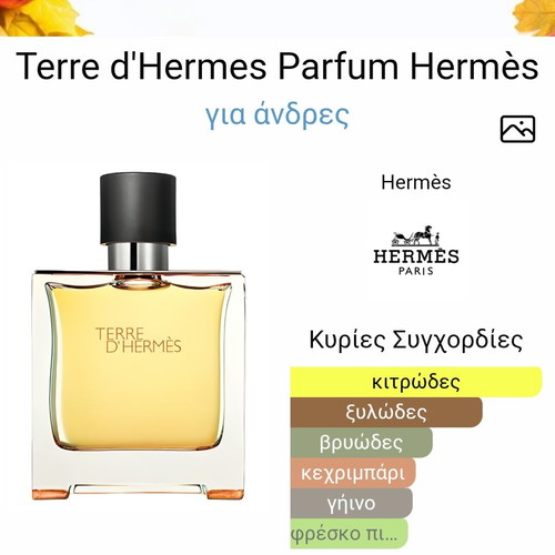 Terre d'Hermes Parfum Hermes tester 5 ml like new