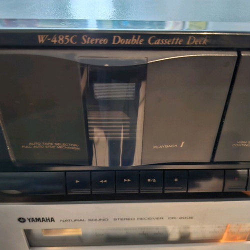 Teac W-485C double cassette deck used