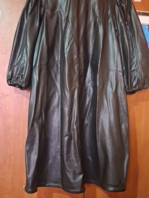 Φόρεμα H&M από δερματίνη, μαύρο, μέγεθος 5XL