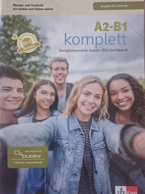 Komplett A2-B1 German Teacher's Exercise and Test Book new