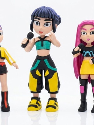 K-Pop Figure Set Zoey Mira Rumi 15cm Premium 3D Print