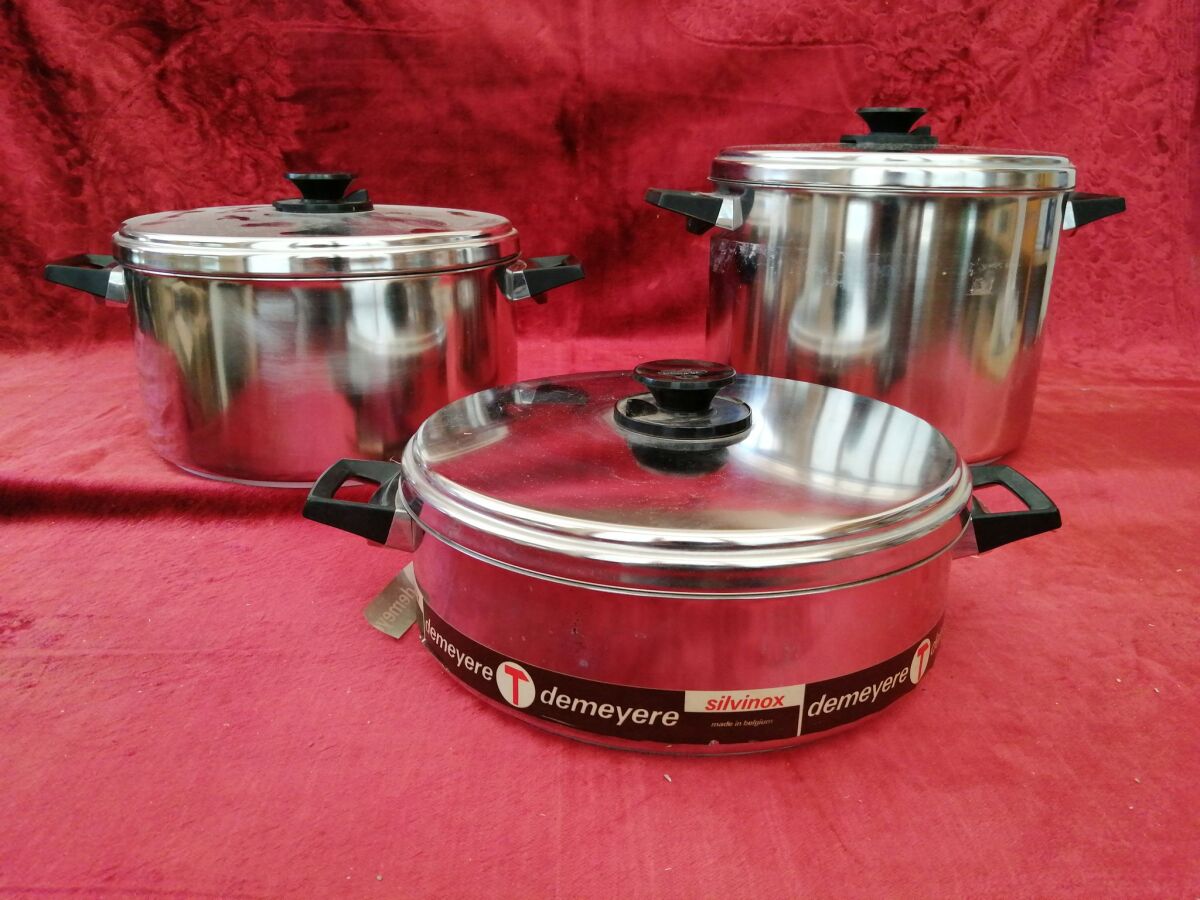 Silvinox Demeyere Cookware Set of 3… - € 1.250,00 - Vendora.cy