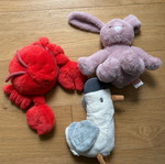Stuffed animals like new