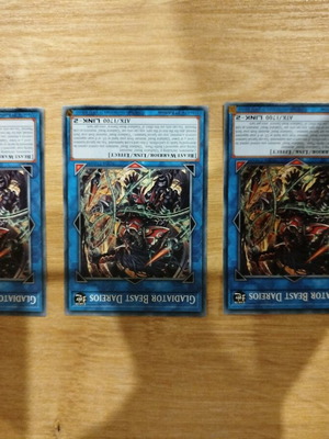 Yugioh Gladiator Beast Dareios σαν καινούργιο