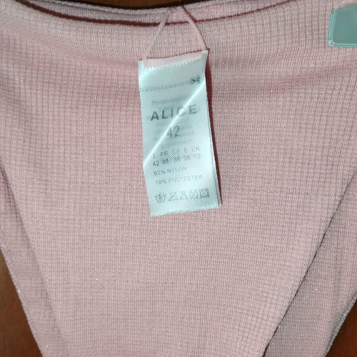 Women's swimwear set new, pink, size S, Brazil fit