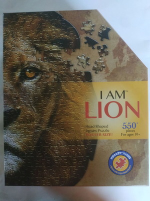 Puzzle "I am Lion" new, 550 pieces