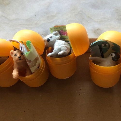 Kinder Natoons 2024 animals new, set of 8 pieces