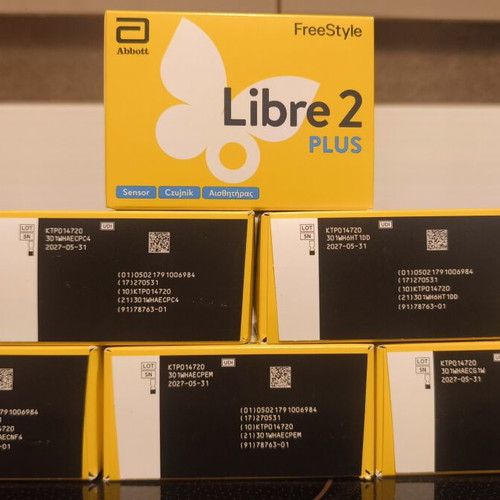 Abbott Libre2 PLUS glucose sensors 15-day new