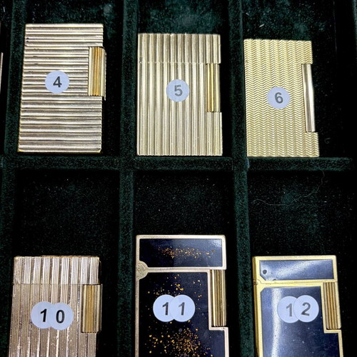 DuPont lighter collection like new, serviced with box and warranty