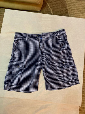 U.S. Polo Assn. Bermuda shorts used, size W38, white and blue