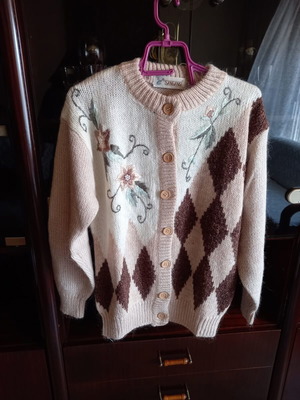 Knitted cardigan new, multicolor