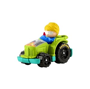 Fisher-Price Συρόμενα Οχήματα Little People Little Purple Wheelies - Αυτοκινητάκια