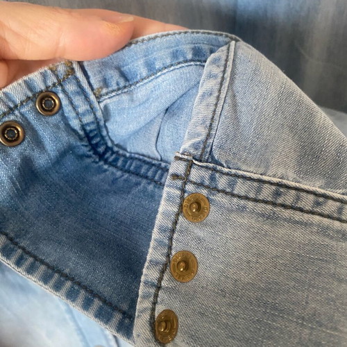 Diesel jeans shirt like new, blue, size L