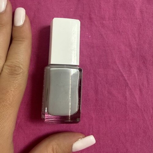 Erre Due Last Minute nail polish lacquer 384 Hotstone light ice grey like new