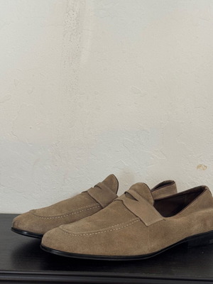 Kalogiou Loafers Size 46 Used, Beige and Brown