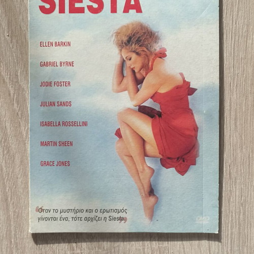 Siesta DVD movie used, thin paper case