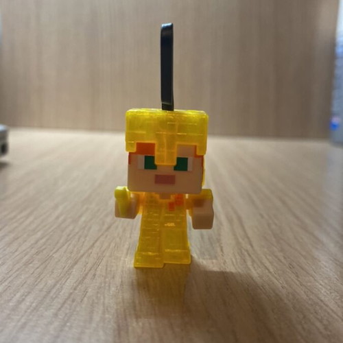 Minecraft Alex keychain figure