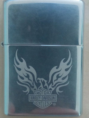 Αναπτήρας Zippo Harley Davidson μεταχειρισμένος