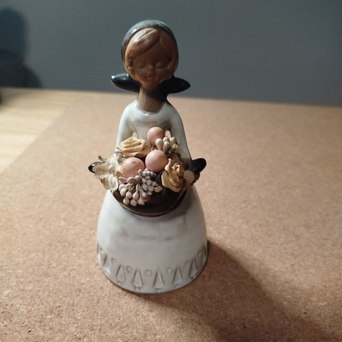 Porcelain figure Porcegama Valencia Spain used, handmade, 14 cm