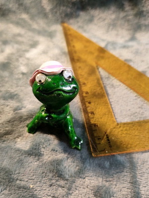 Frog figure used