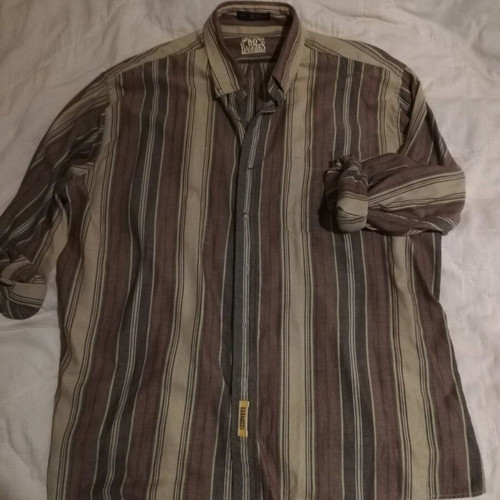 BD Baggies Men’s Long Sleeve Striped Cotton Shirt Like New