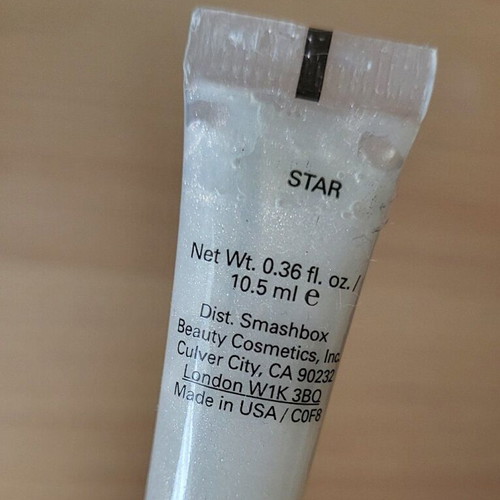 Smashbox lip gloss 10.5ml like new, high shine