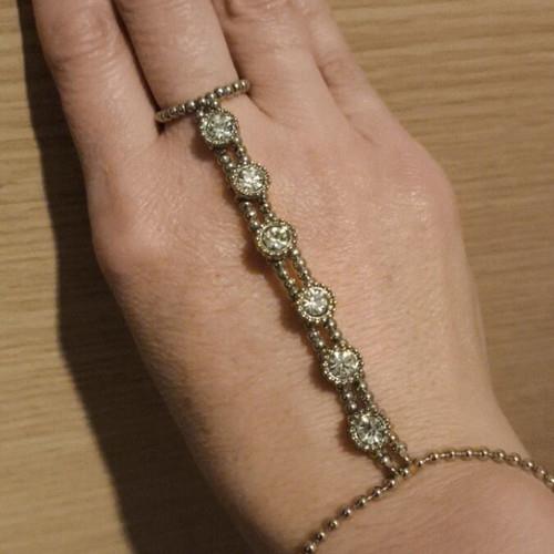 Bracelet new, silver color