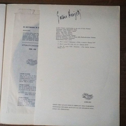Classical music records used, set of 4, 10" 33 rpm