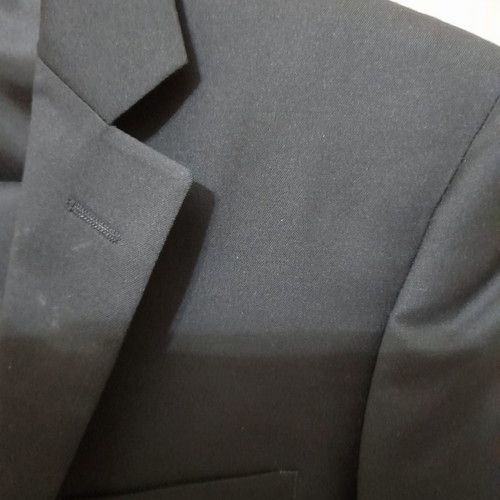 Men's suit used, black, size 40