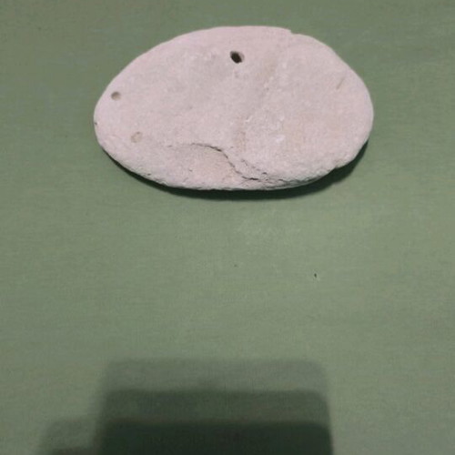 Decorative flat stone new, ready for painting, 1 piece