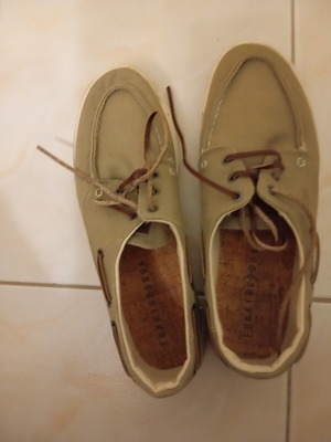 Funky Buddha Sailing Shoes used, size 43, khaki