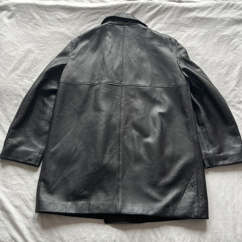 Black leather jacket Conbipel like new unisex