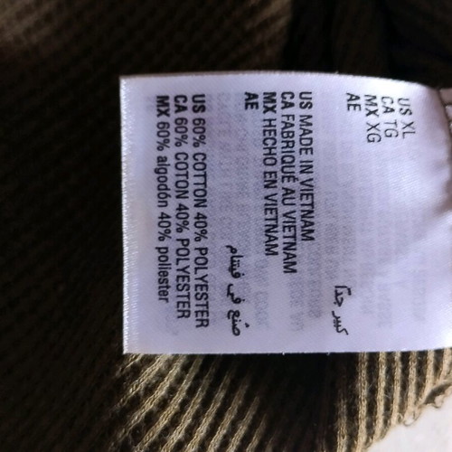 Club Room t shirt XL like new, olive color