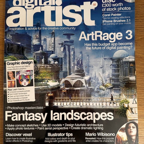 Digital Artist magazine issue 2 like new