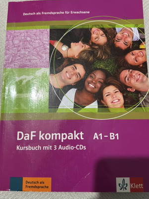 Βιβλίο Γερμανικών Α1-Β1 σαν καινούργιο με 3 CD