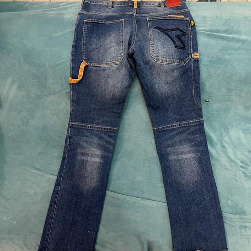 Diadora workwear pants used, size S, blue